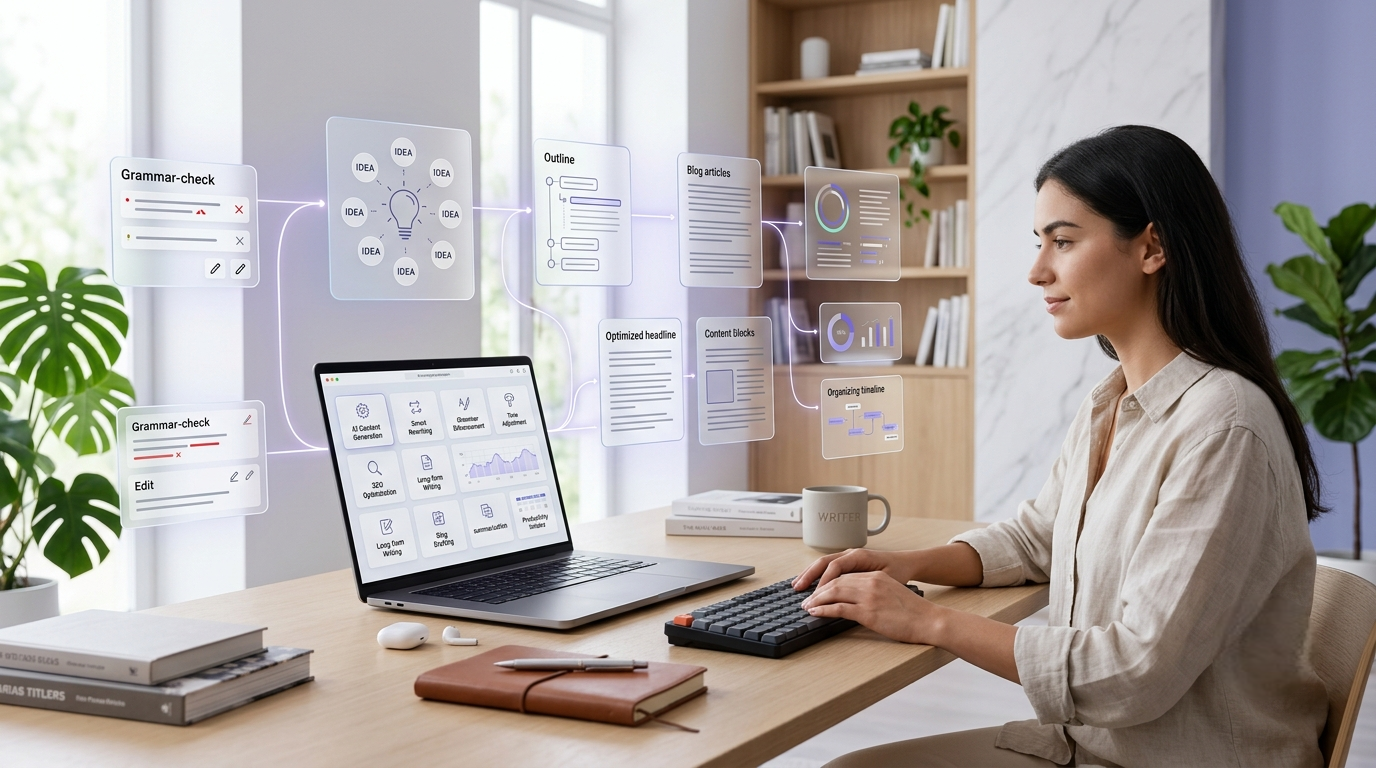 AI Writing Tools That Beat Grammarly